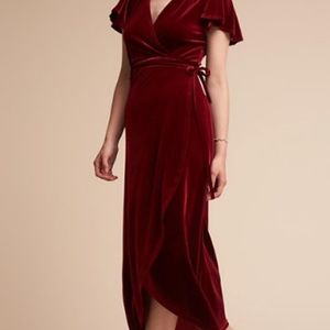 BHLDN Thrive Velvet Dress